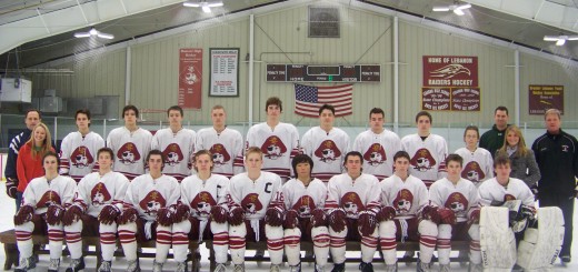 The Boys Hockey team. Photo courtesy of John Montgomery