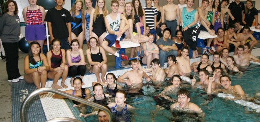 HHS Swimming & Diving Team 2012-2013.