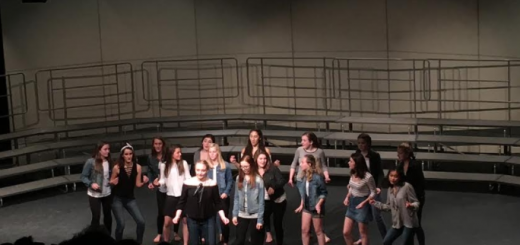 The Hilights perform "Crazy Little Thing Called Love" by Queen at the Choral Concert. Credit: Hayden Smith.